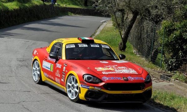 CST Sport con Riolo – Rappa su Abarth 124 al Rally del Salento