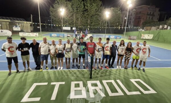 Tennis: Antonio Caruso del Match Ball Siracusa si aggiudica la 47° Coppa Città di Brolo – Trofeo Elettrosud, “Memorial Maria Carmela Caranna, Antonio Pizzuto e Antonio Caporlingua”