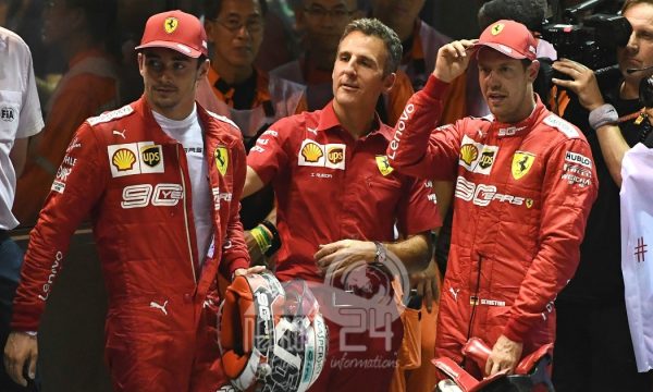 Doppietta Ferrari a Singapore. Vettel ritorna alla vittoria.