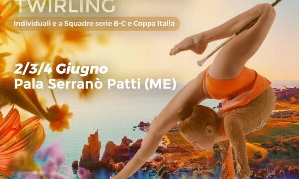 Twirling – A Patti dal 2 al 4 giugno le fasi finali del Campionato Italiano